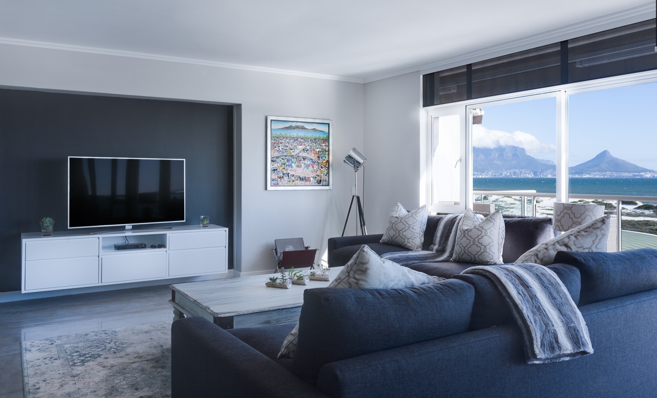 The Living Room with Ocean View of Our Holiday Rentals in Hawaii Oahu.