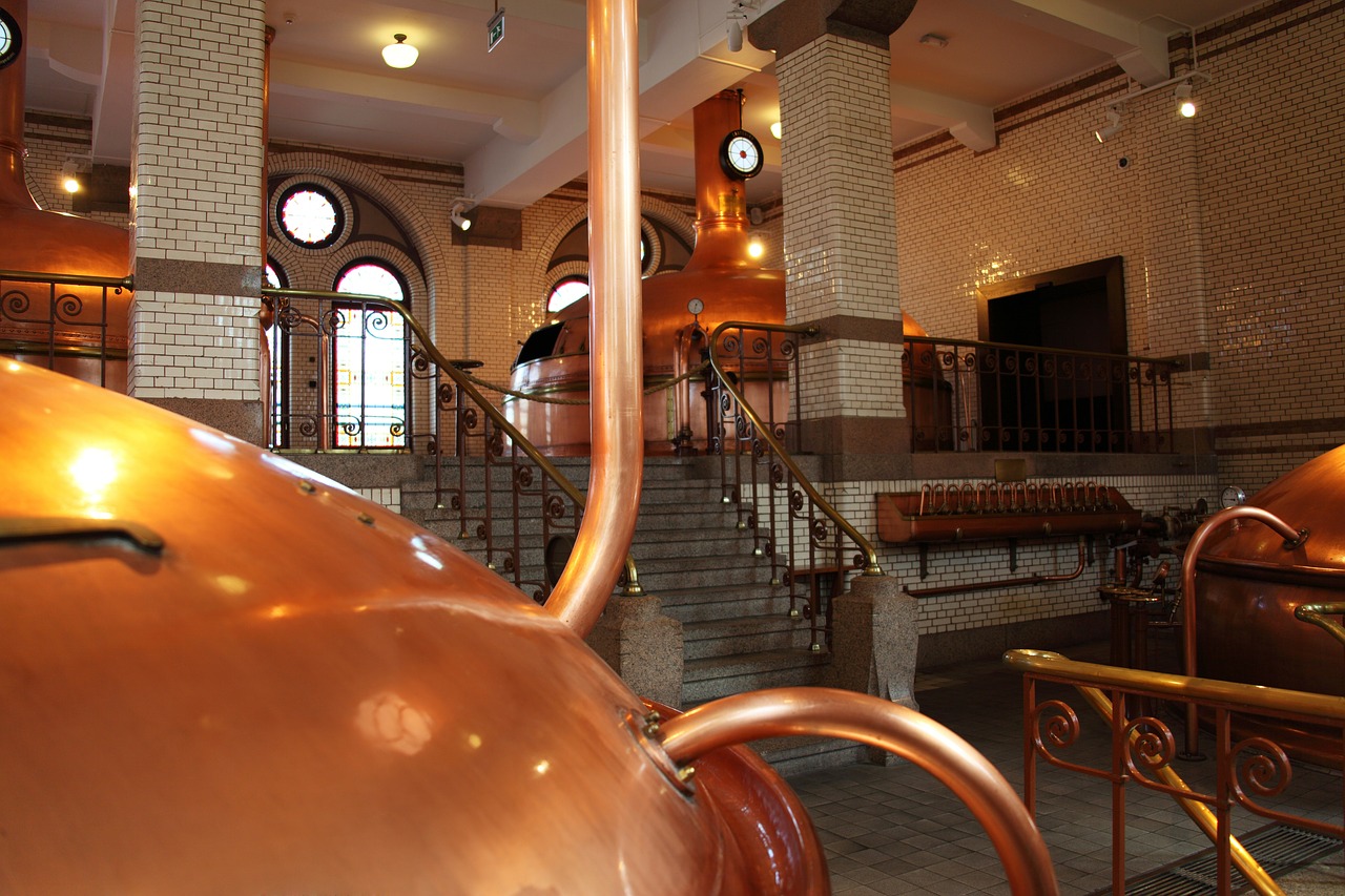 Brewery interior