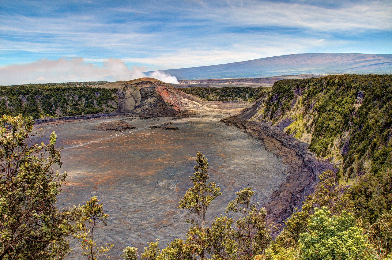 The Kilauea Iki Crater