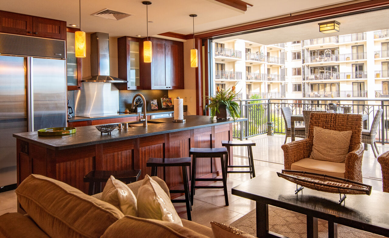 The interior of one of our Ko Olina Holiday Rentals