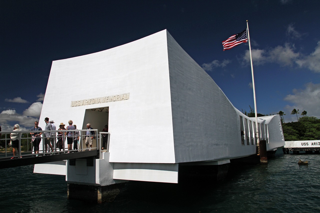 Exterior of Pearl Harbor