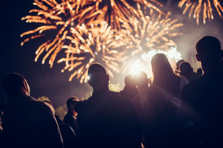 fireworks for the 4th of July on Oahu