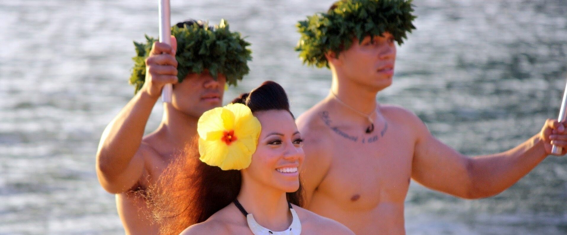 Dancers at a luau, one amazing facet of Oahu culture.